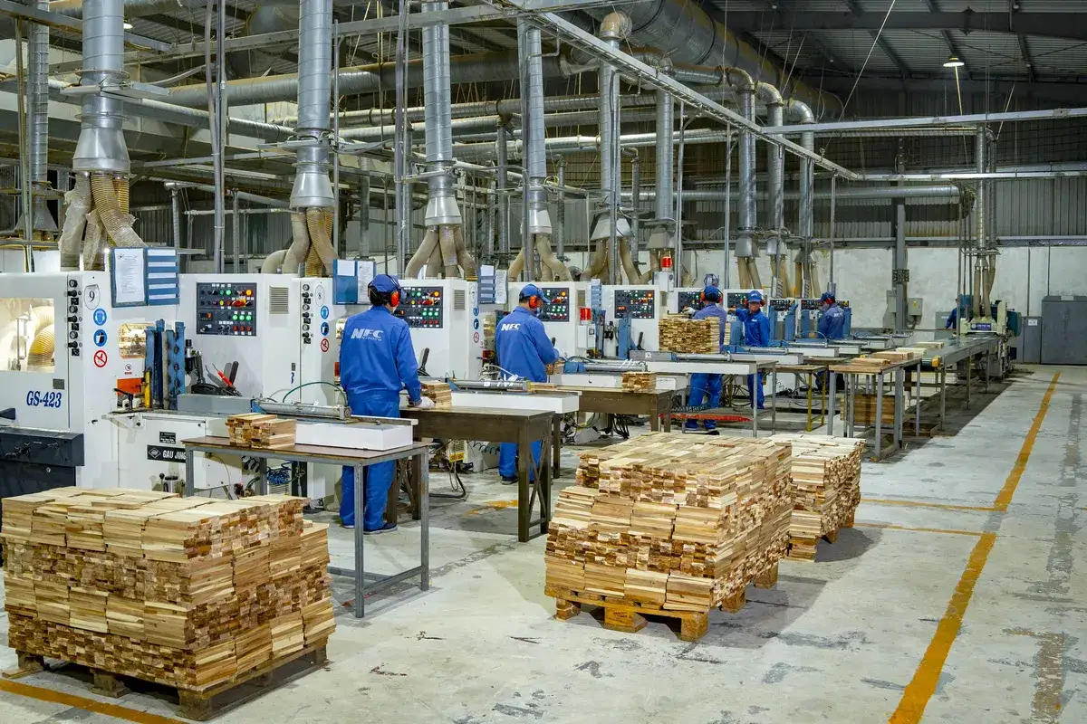 NAFOCO factory exterior and production environment